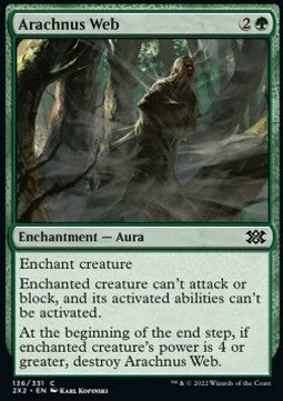 Arachnus Web - Double Masters 2022 (Common) [2X2-136] Immagine principale del prodotto
