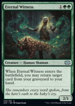 Eternal Witness - Double Masters 2022 (Uncommon) [2X2-145] Imagen principal del producto