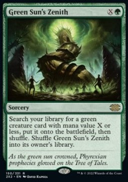Green Sun's Zenith - Double Masters 2022 (Rare) [2X2-150] Immagine principale del prodotto