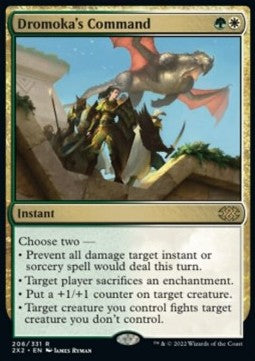 Dromoka's Command - Double Masters 2022 (Rare) [2X2-206] Immagine principale del prodotto