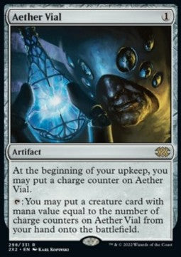 Aether Vial - Double Masters 2022 (Rare) [2X2-298] Immagine principale del prodotto