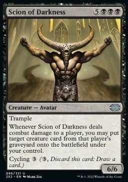 Scion of Darkness - Double Masters 2022 (Uncommon) [2X2-86] Immagine principale del prodotto