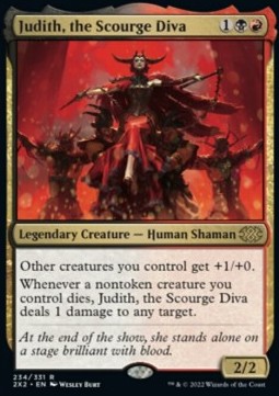 Judith, the Scourge Diva - Double Masters 2022 (Rare) [2X2-234] Hoofdafbeelding