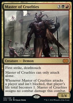 Master of Cruelties - Double Masters 2022 (Mythic) [2X2-251] Imagen principal del producto