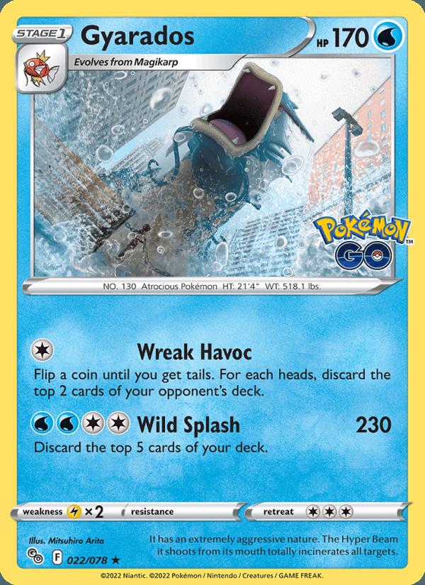 Gyarados - Pokémon GO (Holo Rare) [PGO-022] Hoofdafbeelding