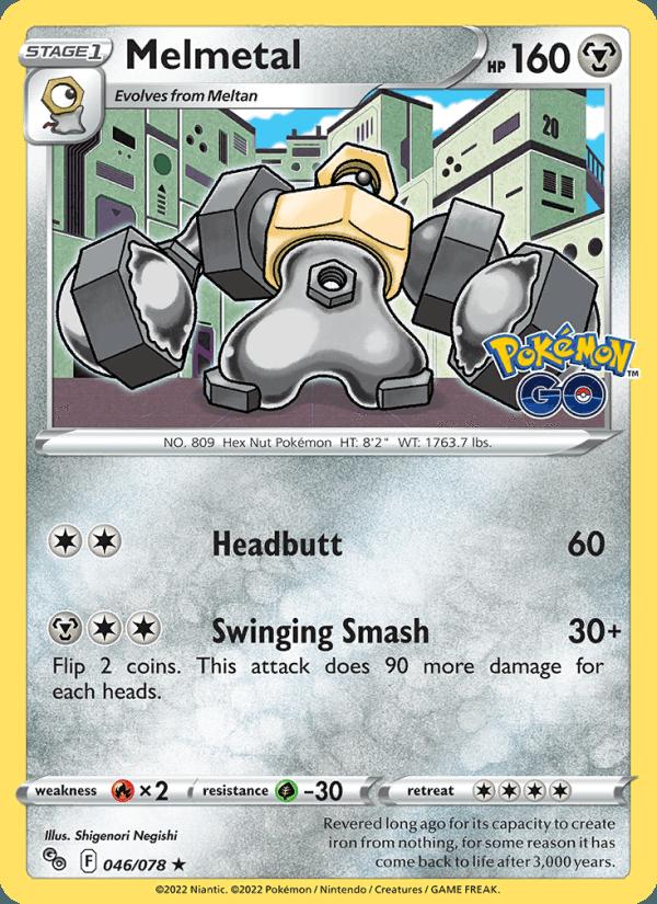 Melmetal - Pokémon GO (Holo Rare) [PGO-046] Hoofdafbeelding