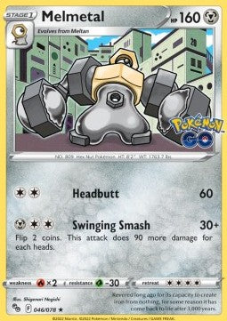 Melmetal - Pokémon GO (Holo Rare) [PGO-046] Hover Image