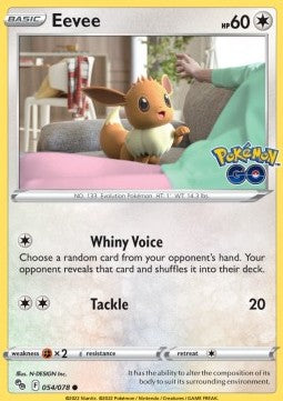Eevee - Pokémon GO (Common) [PGO-054] Hauptbild