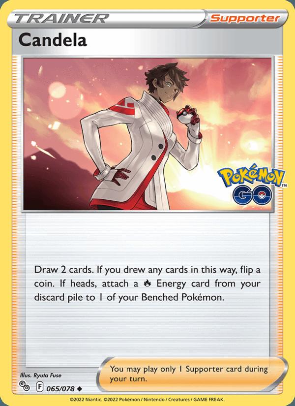 Candela - Pokémon GO (Uncommon) [PGO-065] Image principale du produit
