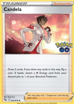 Candela - Pokémon GO (Uncommon) [PGO-065] Hover Image