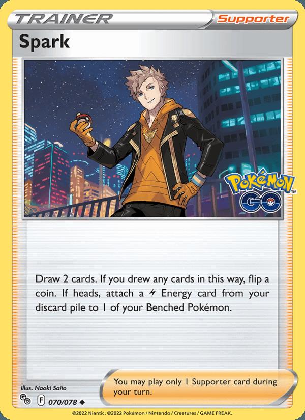 Spark - Pokémon GO (Uncommon) [PGO-070] Image principale du produit