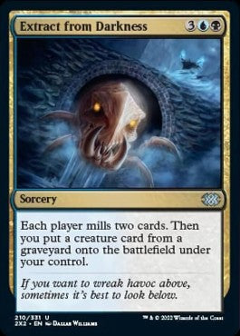 Extract from Darkness - Double Masters 2022 (Uncommon) [2X2-210]