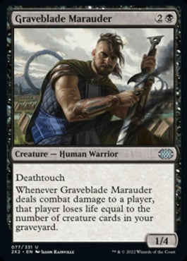 Graveblade Marauder - Double Masters 2022 (Uncommon) [2X2-77]