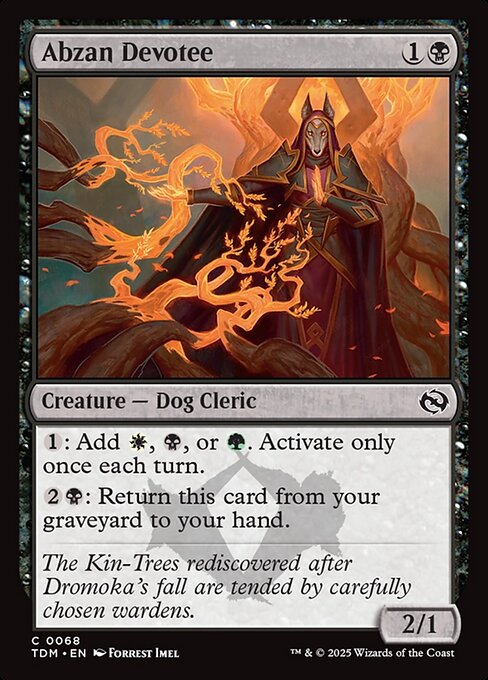 Abzan Devotee – Tarkir: Dragonstorm (TDM-68) Magic: The Gathering card | LC-REM-20260804-15401864102220-66555946-e747-46fa-b1ac-b103a8edcd93