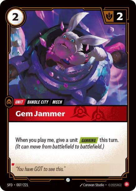 Gem Jammer - Spiritforged (Common) [SFD-007] — riftbound card