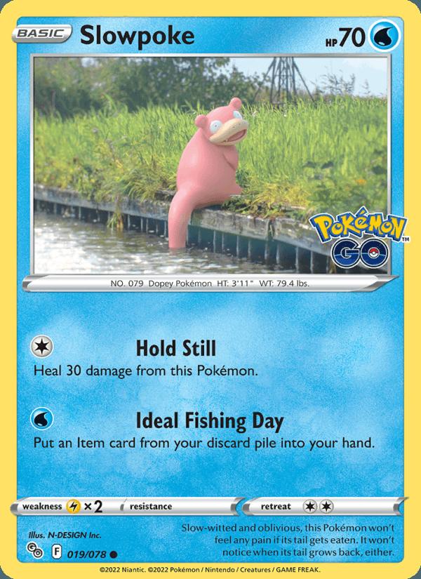 Slowpoke - Pokémon GO (Common) [PGO-019] Image principale du produit