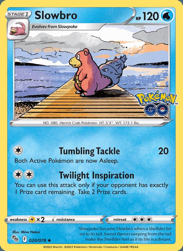 Slowbro - Pokémon GO (Uncommon) [PGO-020] Hoofdafbeelding