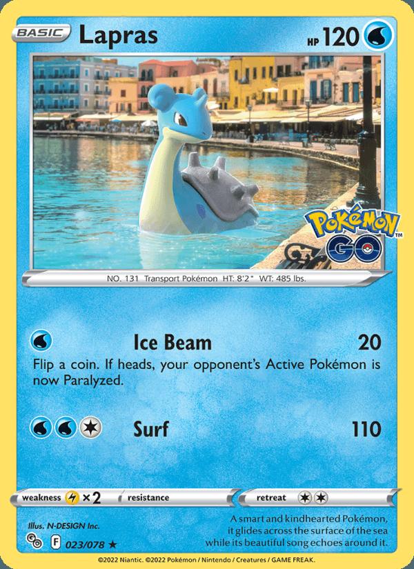 Lapras - Pokémon GO (Holo Rare) [PGO-023] Hoofdafbeelding