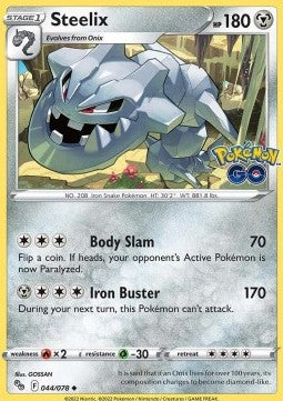 Steelix - Pokémon GO (Uncommon) [PGO-044] Hauptbild