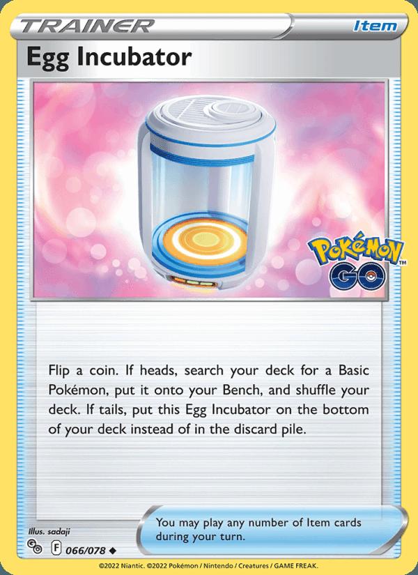 Egg Incubator - Pokémon GO (Uncommon) [PGO-066] Image principale du produit