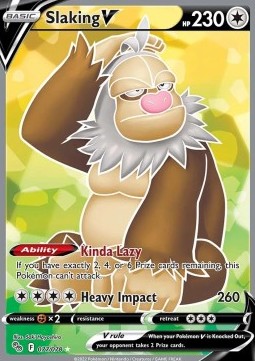 Slaking V - Pokémon GO (Ultra Rare) [PGO-077] Imagen principal del producto