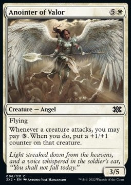 Anointer of Valor - Double Masters 2022 (Common) [2X2-6] Immagine principale del prodotto