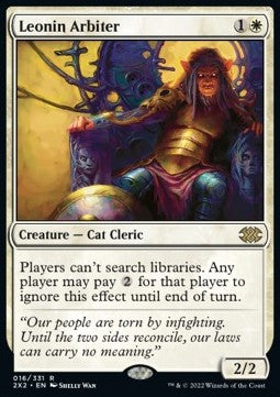 Leonin Arbiter - Double Masters 2022 (Rare) [2X2-16] Imagen principal del producto