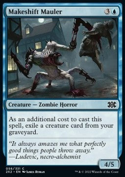Makeshift Mauler - Double Masters 2022 (Common) [2X2-56] Immagine principale del prodotto