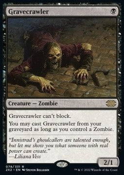 Gravecrawler - Double Masters 2022 (Rare) [2X2-78] Imagen principal del producto