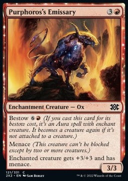 Purphoros's Emissary - Double Masters 2022 (Common) [2X2-121] Immagine principale del prodotto