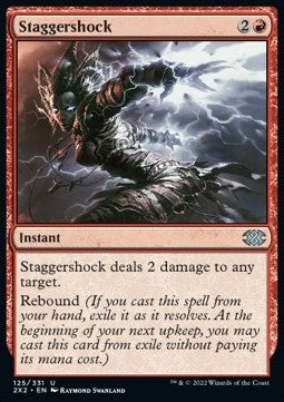 Staggershock - Double Masters 2022 (Uncommon) [2X2-125]