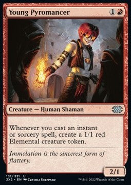Young Pyromancer - Double Masters 2022 (Uncommon) [2X2-131]