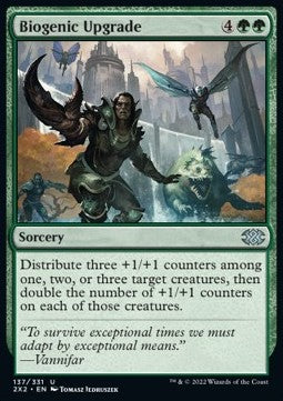 Biogenic Upgrade - Double Masters 2022 (Uncommon) [2X2-137] Immagine principale del prodotto