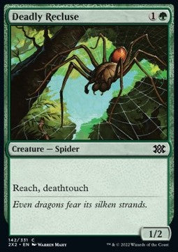 Deadly Recluse - Double Masters 2022 (Common) [2X2-142] Immagine principale del prodotto