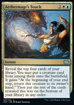 Aethermage's Touch - Double Masters 2022 (Uncommon) [2X2-167] Immagine principale del prodotto