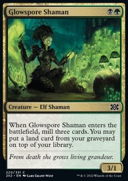 Glowspore Shaman - Double Masters 2022 (Common) [2X2-220] Immagine principale del prodotto