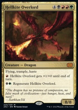 Hellkite Overlord - Double Masters 2022 (Mythic) [2X2-225] Hauptbild