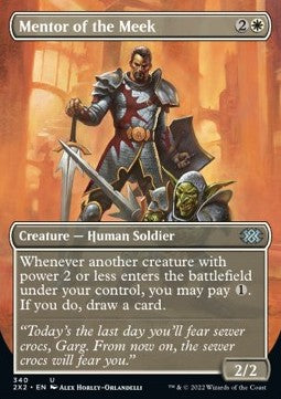 Mentor of the Meek - Double Masters 2022: Extras (Uncommon) [X2X2-340] Immagine principale del prodotto