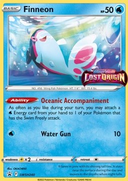 Finneon - SWSH Black Star Promos (Promo) [SWSH-240] Hover Image