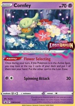 Comfey - SWSH Black Star Promos (Promo) [SWSH-242] Imagen principal del producto