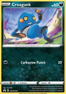 Croagunk - SWSH Black Star Promos (Promo) [SWSH-245]