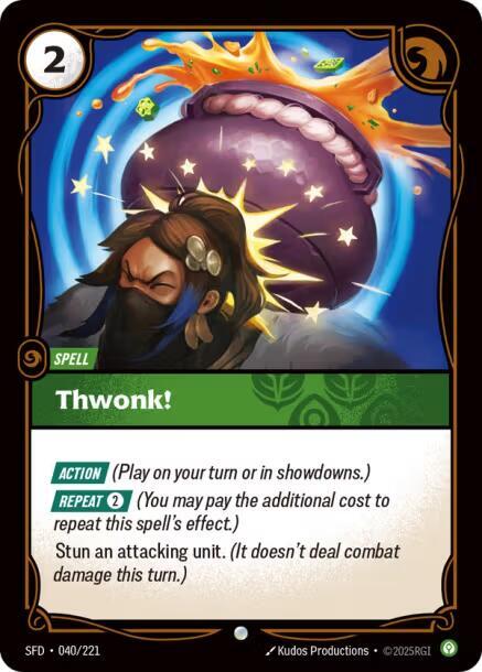 Thwonk! - Spiritforged (Common) [SFD-040] — riftbound card
