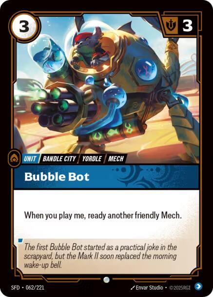 Bubble Bot - Spiritforged (Common) [SFD-062] — riftbound card