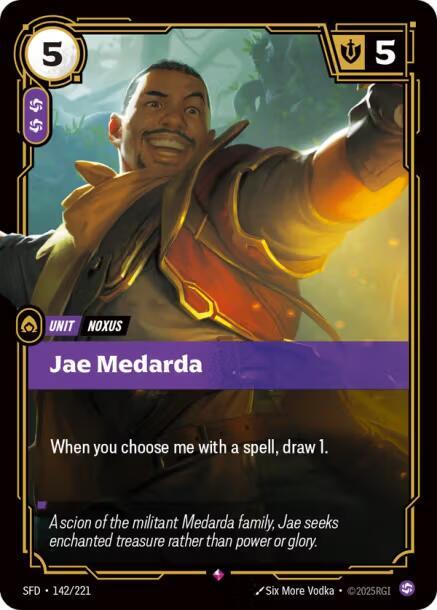 Jae Medarda - Spiritforged (Rare) [SFD-142] — riftbound card