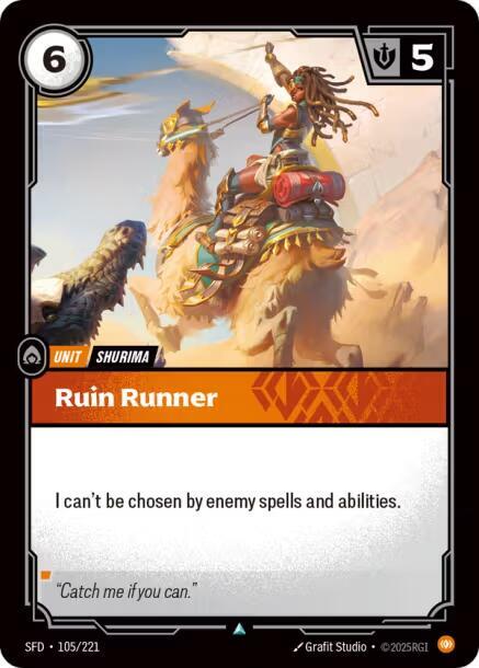 Ruin Runner - Spiritforged (Uncommon) [SFD-105] — riftbound card