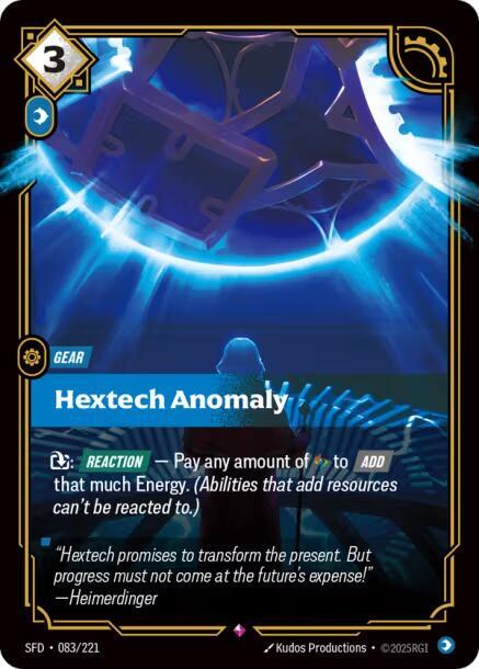 Hextech Anomaly - Spiritforged (Rare) [SFD-083] — riftbound card