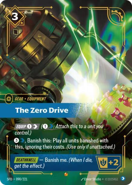 The Zero Drive - Spiritforged (Epic) [SFD-090] — riftbound card