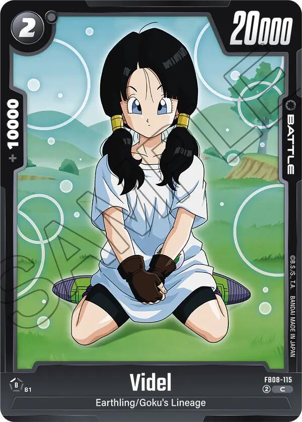 Videl (FB08-115) - Saiyan's Pride [Fusion World] (Common) [FB08-115] — dragon-ball card
