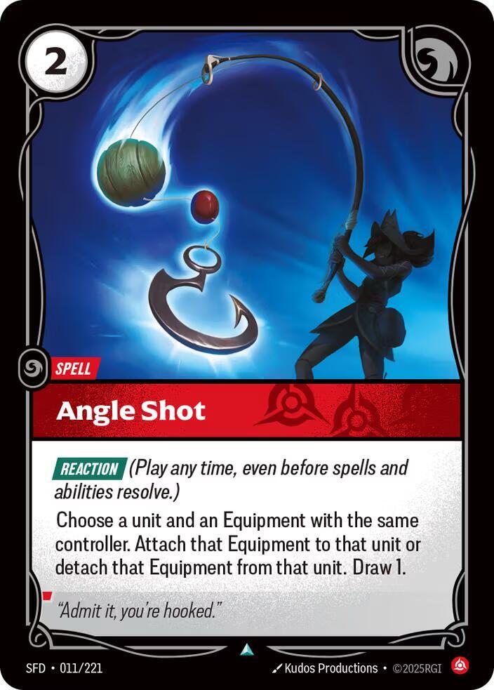 Angle Shot - Spiritforged (Uncommon) [SFD-011] — riftbound card Image principale du produit