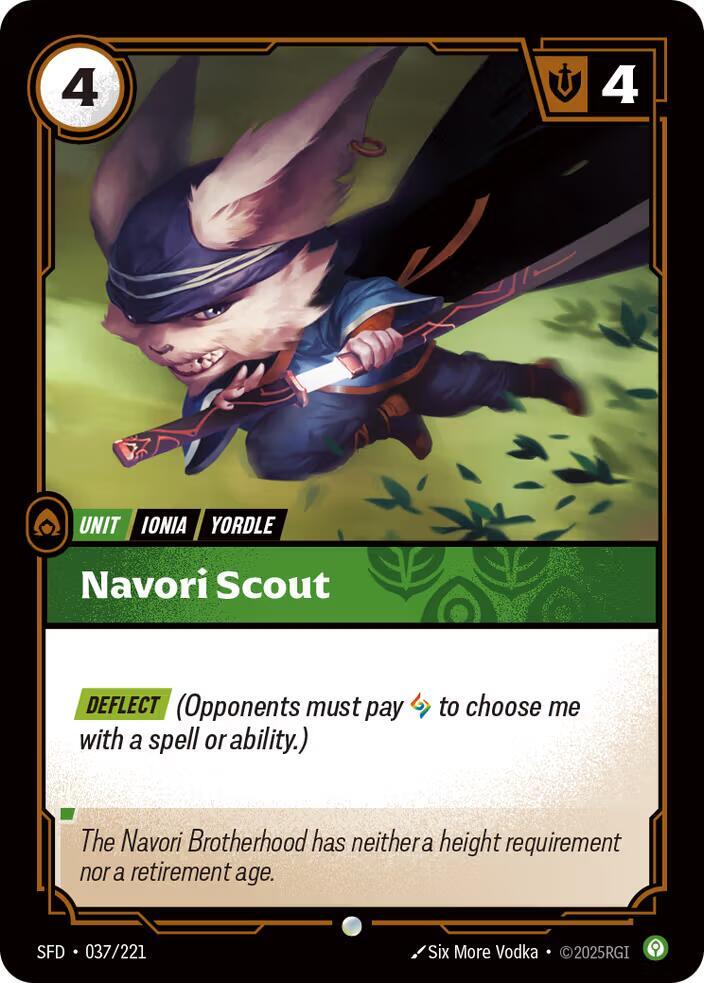 Navori Scout - Spiritforged (Common) [SFD-037] — riftbound card